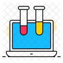 Test Rohr Wissenschaft Symbol