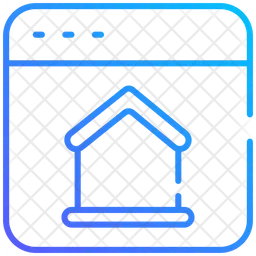 Online real estate  Icon