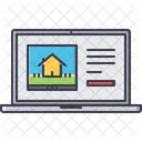 Online real estate site  Icon
