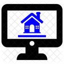 Online Real Estate Support Icon