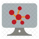 Computer Atom Forschung Symbol