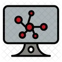 Computer Atom Forschung Symbol