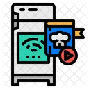 Online Recipe Video  Icon
