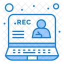 Online Recording  Icon