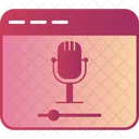 Online Recording  Icon