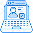 Online registeration  Icon