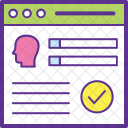 Online Registration Icon