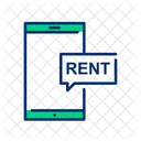 Online Rent Online Mobile Icon