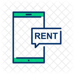 Online rent  Icon