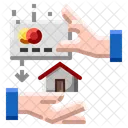 Online Rent Home  Icon