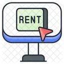 Online rent  Icon