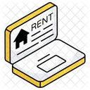 Online Rent Property  Icon