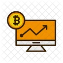 Online Report Graph Business Graph Icon
