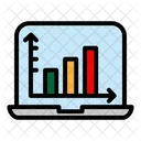 Statistics Graph Analytics Icon