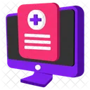 Clinic Report Doctor Icon