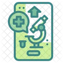 Online Research Online Checkup Laboratory Icône
