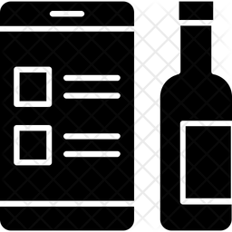 Online Reservation Icon Of Glyph Style Available In Svg Png Eps Ai Icon Fonts