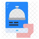 Mobile Delivery Food Icon