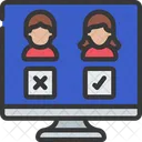 Computer Candidate Selection Icon