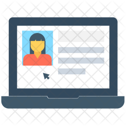 Online Resume Icon