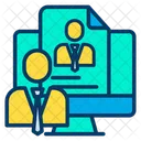 Online Resume  Icon