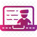 Online Resume  Icon