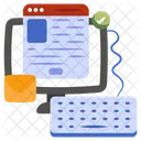Online Cv Digital Cv Online Resume Symbol