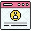 Online Resume Symbol