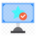 Monitor Reward Star Icon