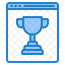 Online Reward Trophy Award Icon