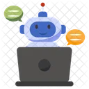 Online Robot  Symbol