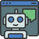 Online Robot  Icon