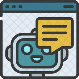 Online Robot  Icon