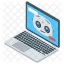Online Robot Assistant  Icon