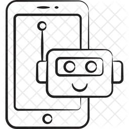 Online robot  Icon