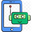 Online-Roboter  Symbol