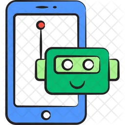 Online-Roboter  Symbol