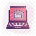 Online Room Booking  Icon