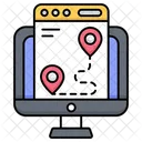 Online Route Application Icon