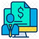 Online Salary  Icon