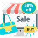 Online Sale Sale Tag Icon