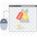 Online sale  Icon