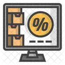 Online sale  Icon