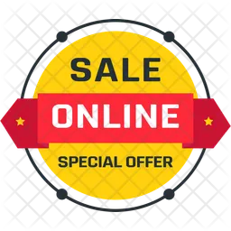 Online Sale  Icon