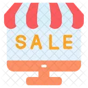 Black Friday Online Shop Cyber Monday Icon