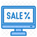 Online Sale Sale Computer Icon