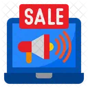 Online Sale Sale Payment Icon