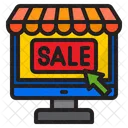 Online Sale Shop Shopping Online Icon