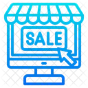 Online Sale Shop Shopping Online Icon