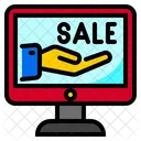 Online Sale Sale Online Icon